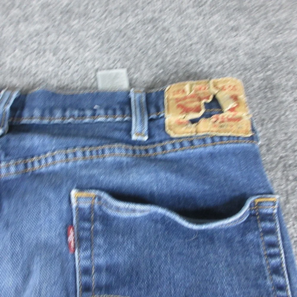 VINTAGE Levis 505 Jeans Men 40x32 Blue Straight Leg Regular Fit Denim Workwear